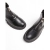Chunky Sock Detail Zip Up Boots Chunky Sock Detail Zip Up Boots