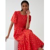 Angel Sleeve Tiered Maxi Dress Angel Sleeve Tiered Maxi Dress