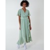 Angel Sleeve Asymmetric Hem Maxi Dress Angel Sleeve Asymmetric Hem Maxi Dress