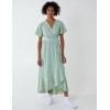 Angel Sleeve Asymmetric Hem Maxi Dress Angel Sleeve Asymmetric Hem Maxi Dress