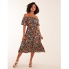 Bardot Ruffle Midi Dress Bardot Ruffle Midi Dress
