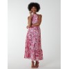 Halter Neck Midi Dress