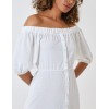 Bardot Button Through Midi Dress Bardot Button Through Midi Dress