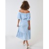 Bardot Button Through Midi Dress Bardot Button Through Midi Dress