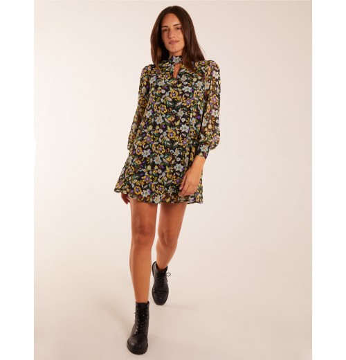 High Neck Swing Dress High Neck Swing Dress