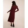 Leopard Print Wrap Front Ruched Midi Dress Leopard Print Wrap Front Ruched Midi Dress