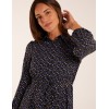 Ruched Shoulder Mini Shirt Dress Ruched Shoulder Mini Shirt Dress