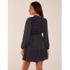 Ruched Shoulder Mini Shirt Dress Ruched Shoulder Mini Shirt Dress