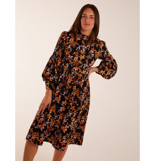 High Neck Long Sleeve Dress High Neck Long Sleeve Dress
