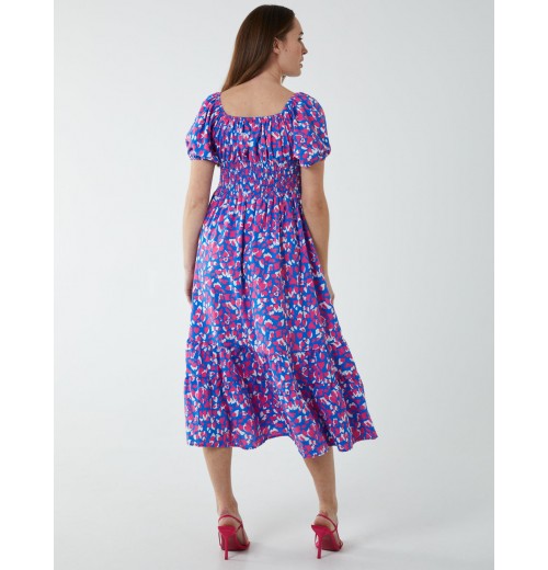 Abstract Heart Midi Dress Abstract Heart Midi Dress