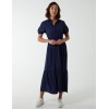 Belted Tiered Maxi Dress Belted Tiered Maxi Dress