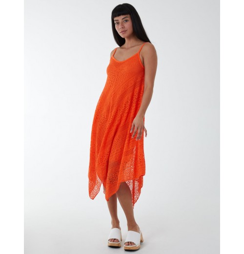 Crochet Strappy Hanky Dress Crochet Strappy Hanky Dress
