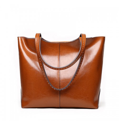 Leather Rectangle Tote Bag Leather Rectangle Tote Bag