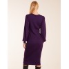 V-Neck Ribbed Bodycon Dress V-Neck Ribbed Bodycon Dress