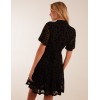 Angel Sleeve Velvet Burnout Dress Angel Sleeve Velvet Burnout Dress
