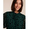 Angel Sleeve Velvet Burnout Dress Angel Sleeve Velvet Burnout Dress