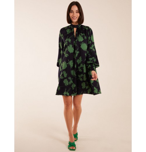 Abstract High Neck Keyhole Shift Dress Abstract High Neck Keyhole Shift Dress