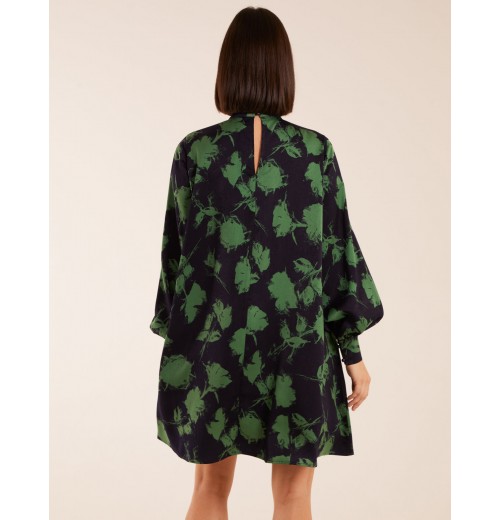 Abstract High Neck Keyhole Shift Dress Abstract High Neck Keyhole Shift Dress