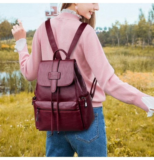 Buckle Backpack Purse Buckle Backpack Purse