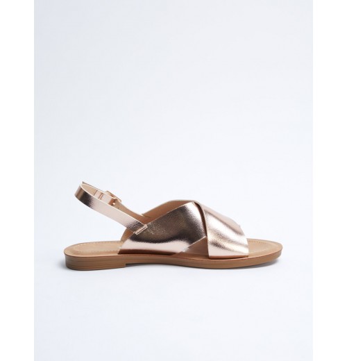 Crossover Strap Sandals Crossover Strap Sandals