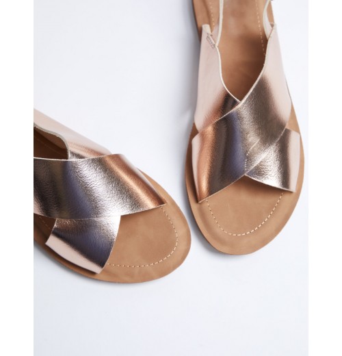 Crossover Strap Sandals Crossover Strap Sandals